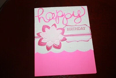 STAMPIN' UP! KIT DE CUATRO TARJETAS DE FELIZ CUMPLEAÑOS (4)  Foto 1 de 4