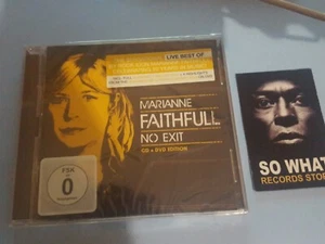 MARIANNE FAITHFULL - NO EXIT. LIVE BEST OF. CD + DVD NEW SEALED - Bild 1 von 1