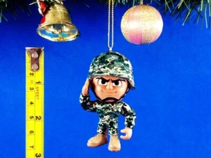 Decoración Adorno Fiesta Navidad Decoración Hogar Ejército Marina Figura K1370_A - Imagen 1 de 1