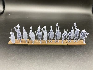 28mm,1/56, 3D Printed, Roman, Hastati, ( 12 Figs) Ancients - Imagen 1 de 12