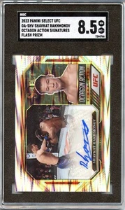 2023 Select Shavkat Rakhmonov Octagon Action AUTOS SGC 8.5  - Picture 1 of 1