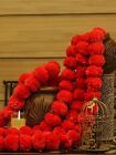 Mariage indien 10 pièces guirlandes fleurs artificielles soucis Mehandi décoration