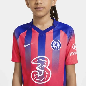 Nike Youth Chelsea Shirt 20/21 Football Soccer EPL 8-10yrs Red Blue. CK7880-851 - Picture 1 of 7