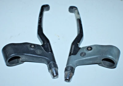 Juego de palancas de freno Shimano Deore XT SLR negro/gris 22,2 mm BL-M732 MTB vintage años 80 Foto 1 de 4