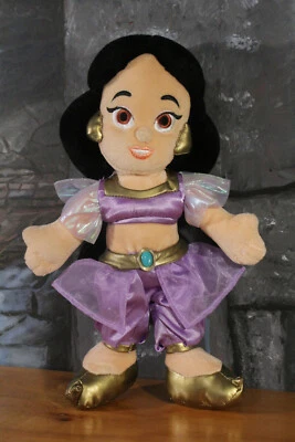 Muñeca de Peluche Princesa Jazmín 13" Aladdin Disneyland Walt Disney World Parques Juguete Foto 1 de 4