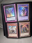 Yugioh 4 Card Lot Collection All Holo From Personal Binder