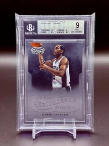 Kawhi Leonard 2021-13 Panini Brilliance #288 BGS 9 OTTIME CONDIZIONI - Foto 1 di 2