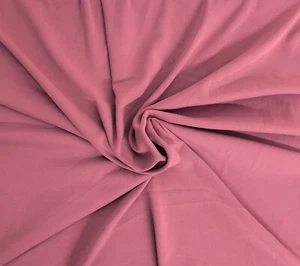 Tela tejida acanalada de nailon lavanda Spandex 1x1 por yarda 21/12 #23 - Imagen 1 de 8