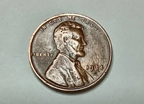1914 S Lincoln Head Cent Cover