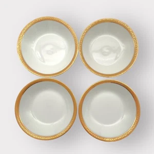 Set of 4 Theodore Haviland Limoges Schleiger #623 Bowls Fruit Dessert Sauce 5" - Picture 1 of 9