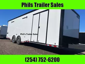 2025 HAULMARK NEW 85X28 EDGE ENCLOSED CAR RACE TRAILER HAULER CARGO Car / Racing - Picture 1 of 12