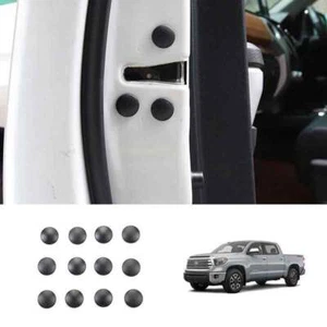 For Toyota Tundra 2014-2021 Black Inner Door Screw Protection Cover Trim 12pcs - Foto 1 di 7