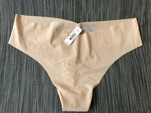 Neu mit Etikett! Vintage 2018 Victoria's Secret beige No-Show Höschen. Größe L - Bild 1 von 3