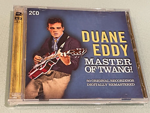 Duane Eddy - Master of Twang - 2 CD's Album - 2011 Delta Music  50 Greatest Hits