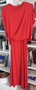 Sweaty Betty rotes ärmelloses Kleid zum Binden Gr. XS - Bild 1 von 13