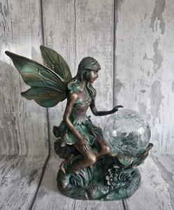 Garden Fairy Solar Light Ornament Birthday Christmas Gift For Him Her - Picture 1 of 3