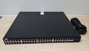 Conmutador administrado Dell X1052P E09W 48 puertos PoE Gigabit Ethernet - Imagen 1 de 8