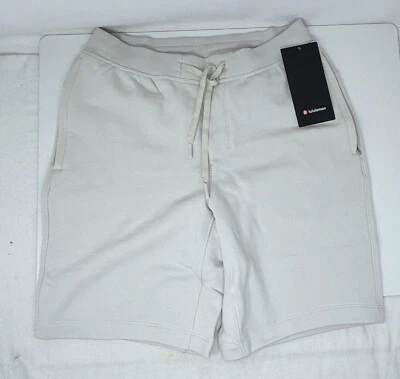Talla pequeña - Pantalón corto de felpa francesa relajado Lululemon 9” LM7AXWS hueso Foto 1 de 4
