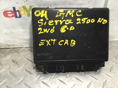 GMC SIERRA 2004 2x2 2500HD gasolina 6,0 chasis módulo de control P/N 15116065  Foto 1 de 4