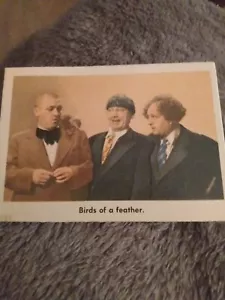 1959 Fleer Three Stooges # 34 Birds of a feather very good condition - Picture 1 of 10