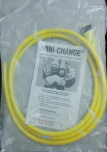 BRAD HARRISON 40902 MINI-CHANGE 3 PIN FEMALE CONNECTOR CABLE NEW!! QUANTITY!! - Picture 1 of 1