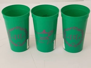 DELTA ZETA LITTLE Plastic Cup 3-PACK  - Picture 1 of 2