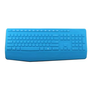 Transparent Silicone Keyboard Protector Cover Skin Guard for Logitech MK345 K345 - Picture 1 of 19