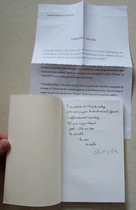 Véronika Soling Christophe LACAMPAGNE éd Sol'Air 1999 DEDICACE - Imagen 1 de 1