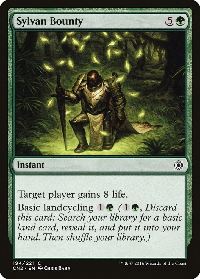 Sylvan Bounty [Conspiracy: Take the Crown] Magic MTG - Image 1 of 1