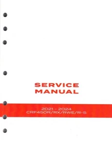 2021-2024 OEM Honda CRF450R/RX/RWE/RS Factory Service Shop Repair Manual MKE92 - Picture 1 of 1