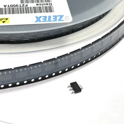 (PKG of 5) FZT955TA PNP BJT Transistor, -4A -140V, SOT-223 Zetex FZT955 - Image 1 of 2