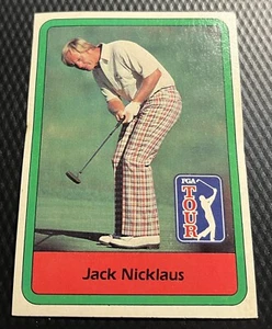 1982 Donruss Golf Jack Nicklaus PGA Tour Card #16 - Edge Issues - Picture 1 of 3
