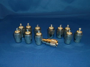 NOWE ZŁĄCZE 12 UHF AMPHENOL PL-259 DO RG213,RG8U,RG217 83-1SP-15RFX - Zdjęcie 1 z 1