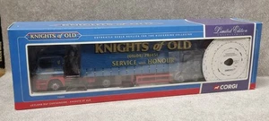 Corgi 1/50 Scale Model Truck 75405 LEYLAND DAF CURTIANSIDE NIGHTS OF OLD . - Picture 1 of 20