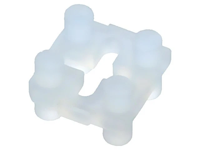 5X 460-120 Distanzmuffe LED ØLED: 3 mm,5mm L: 3 mm natürlich UL94V-2 T: 1mm BIVA - Bild 1 von 1