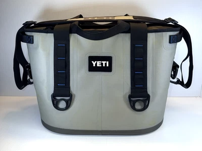 Yeti Hopper 20 Enfriador Suave con Correa Bandolera Gris - Cremallera Superior Deja de Faltar Usado en Excelente Condición Foto 1 de 4
