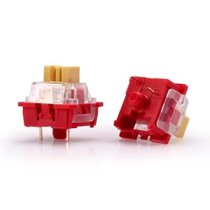 Redragon A113 Bullet-F (24 Clear Tactile Mechanical Switches) - 3 Pin Plate Moun - Picture 1 of 8
