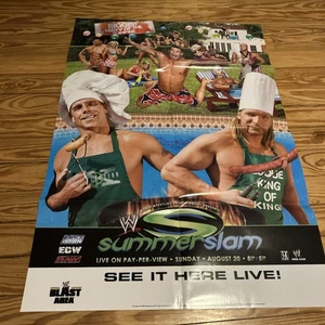 WWE Summerslam Promo Poster 38 x 26 - Bild 1 von 5