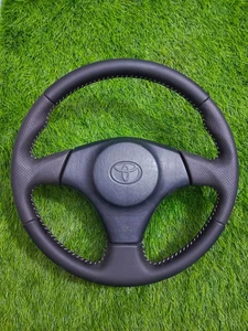 Toyota Supra MK4 JZA80 BZ Touring, AE111 GT Steering Wheel White Stitch OEM - Picture 1 of 7