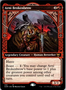 Arni Brokenbrow (Showcase) R Kaldheim 310 NMNormal - Picture 1 of 1