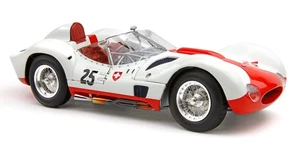 New CMC MASERATI TIPO 61 2.9L S4 SPIDER N25 1960 1:18 Model Car White M279 KidBX - Foto 1 di 1