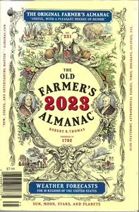 The 2023 Old Farmer's Almanac  Robert B Thomas Weather Forecasts - Picture 1 of 1