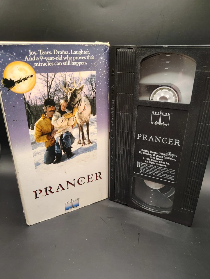 Prancer (VHS, 1990) Tested And Working  - Image 1 of 1