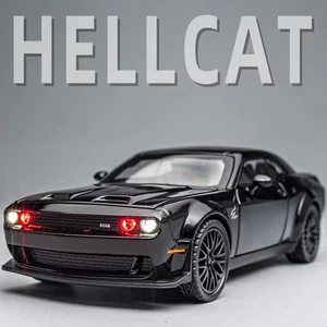 1:32 Dodge Challenger Hellcat Toy Car Alloy Diecast Model Metal Collectable NEW - Picture 1 of 6