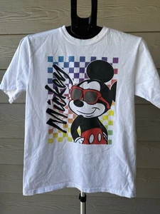 Retro Mickey Mouse T-Shirt – Disney Brand – Child XL – Very Good Condition - Picture 1 of 2
