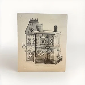 Vintage Christmas Dept 56 Dickens Village Thomas Mudge orologi - Foto 1 di 7