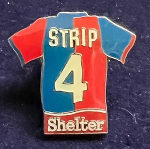STRIP 4 SHELTER CHARITY CAMPAIGN PIN BADGE (see description) - Picture 1 of 3
