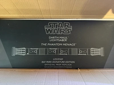 EFX LEGEND Darth Maul Lightsaber Ray Park Signature Edition LE de 500 NUEVO SELLADO Foto 1 de 2