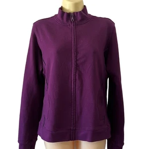 Moda International Victoria’s Secret lila sportliche Strickjacke Damen Größe Large - Bild 1 von 10