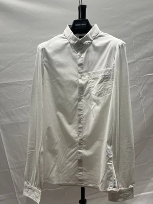 ARMANI JEANS - CAMISA DE VESTIR - BLANCO - CUELLO TALLA 15US/38EU - MÁS INFORMACIÓN ABAJO Foto 1 de 3